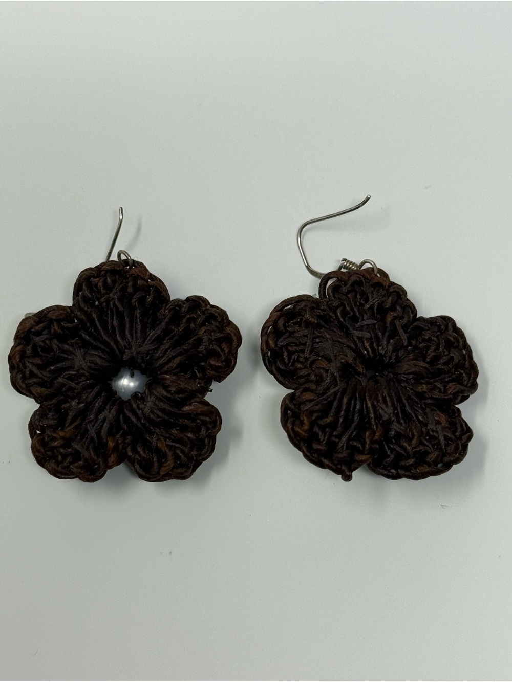 🚨SOLD🚨Women’s Boho Turquoise and Pearl Earrings - Picture 4 of 5
